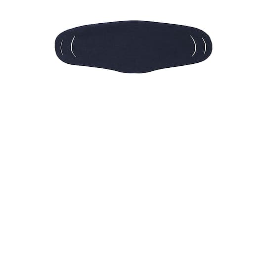 Port & Company® Navy 50/50 Cotton/Poly Face Covering, 240ct.